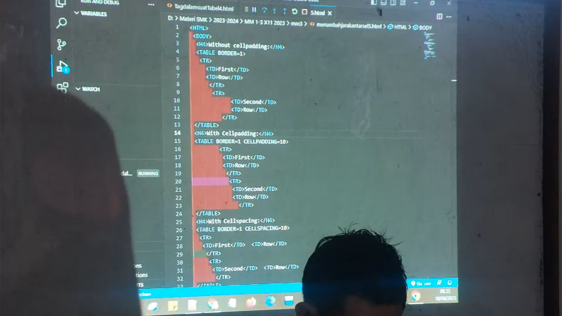 Started Learning Coding in Vocational High School